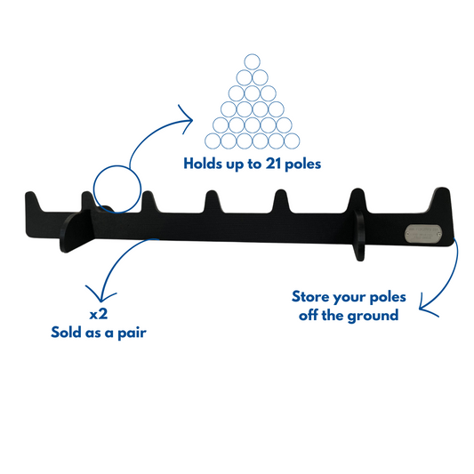 Tidy Jumps Pole Rack